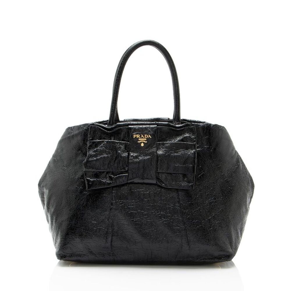 Prada Nappa Fiocco Bow Tote